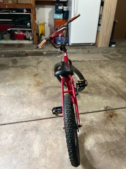 Kids size 20 wipeout bicycle