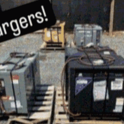 Forklift chargers