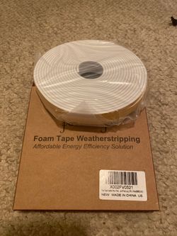 45ft foam tape weatherstripping