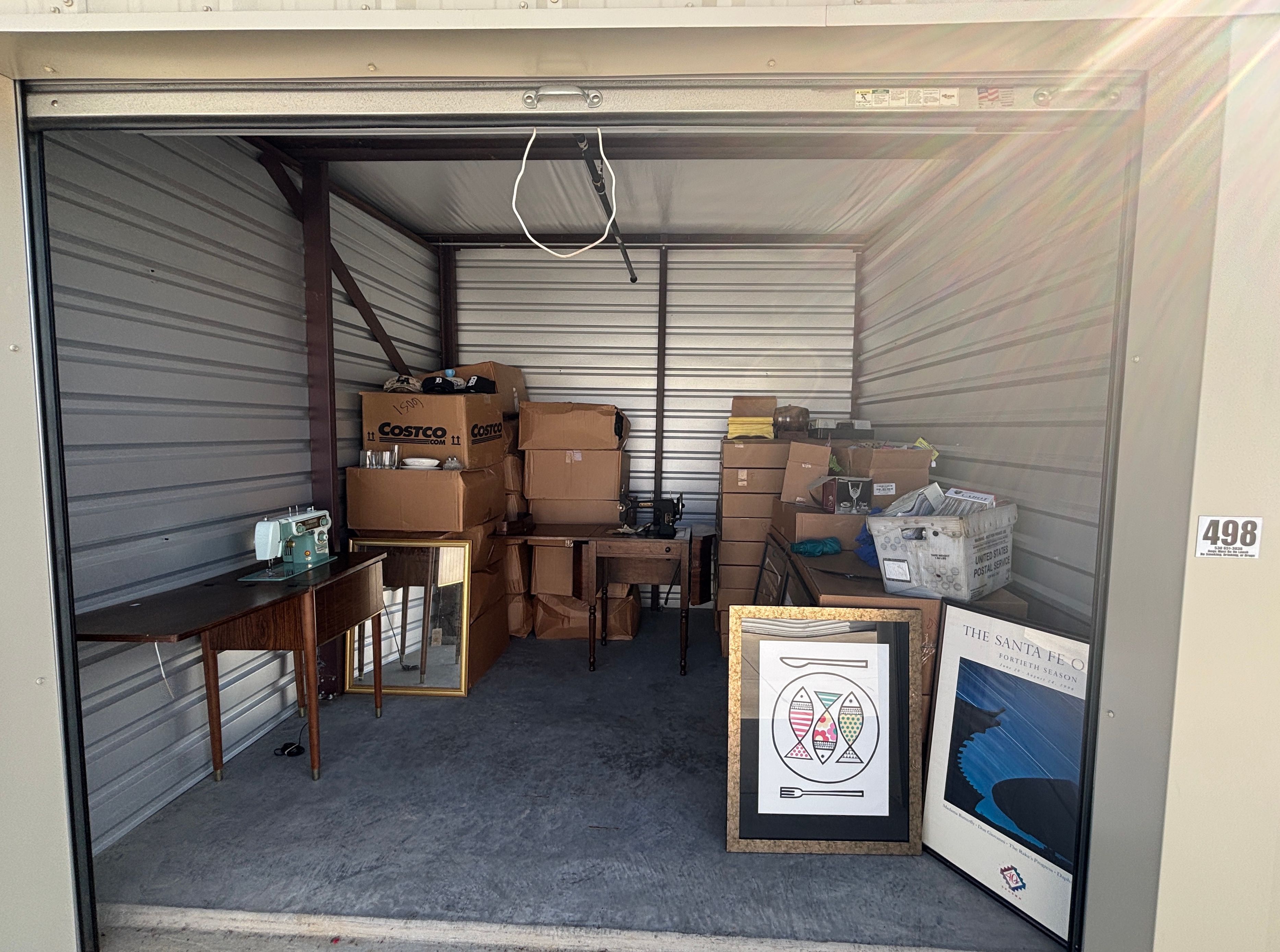 Auction Unit 498 6/21 - Antiques, Boxes, Ceramics, Mirror, Vintage, Wall Art