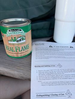 Real flame