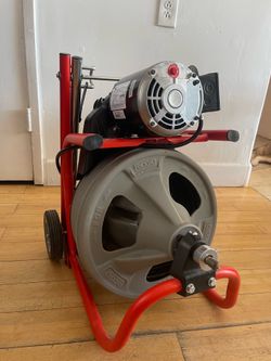 Drain cleaner SNAKE k-400  3/8 x75’ DESTAPACAÑOS
