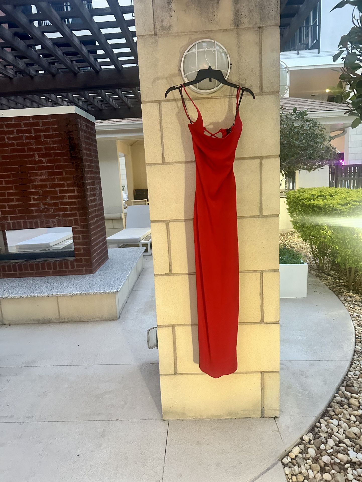 Red Dress Formal Evening