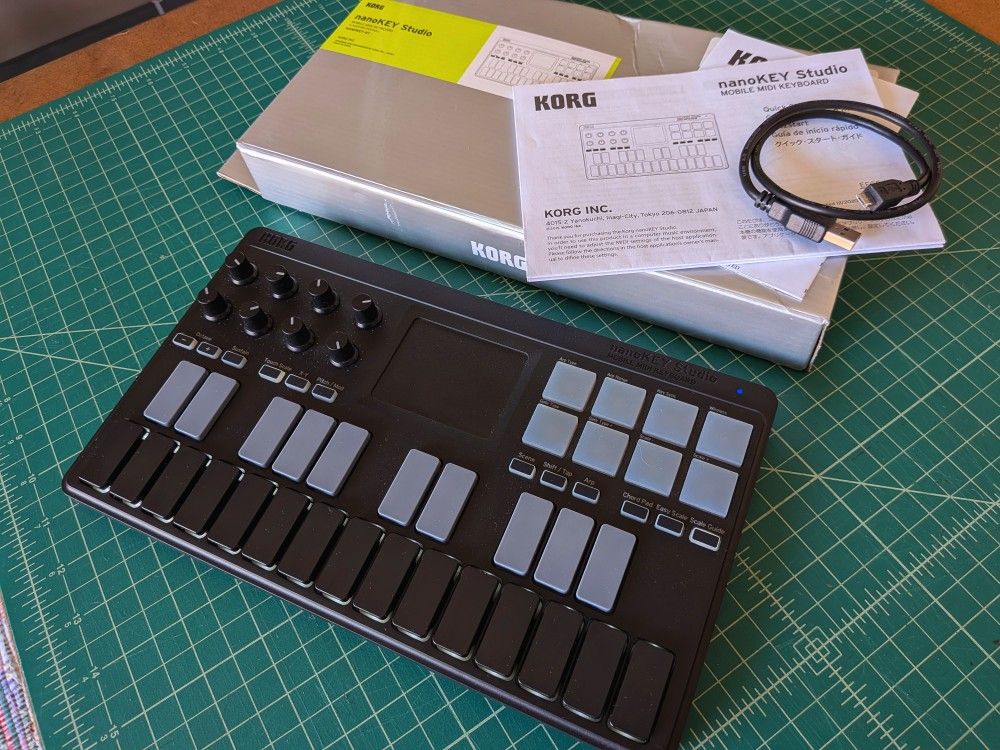nanoKEY Studio KORG バンドルソフトウェア付き DTM・DAW nanoKEY