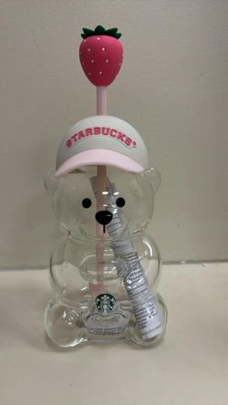 Starbucks Bearista Pink Drink Cup