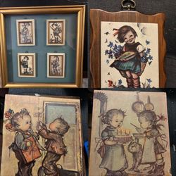 Vintage Hummel Art Lot
