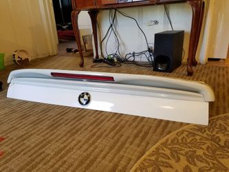 BMW E30 ITALIAN Mtech IIRC Spoiler & trunk