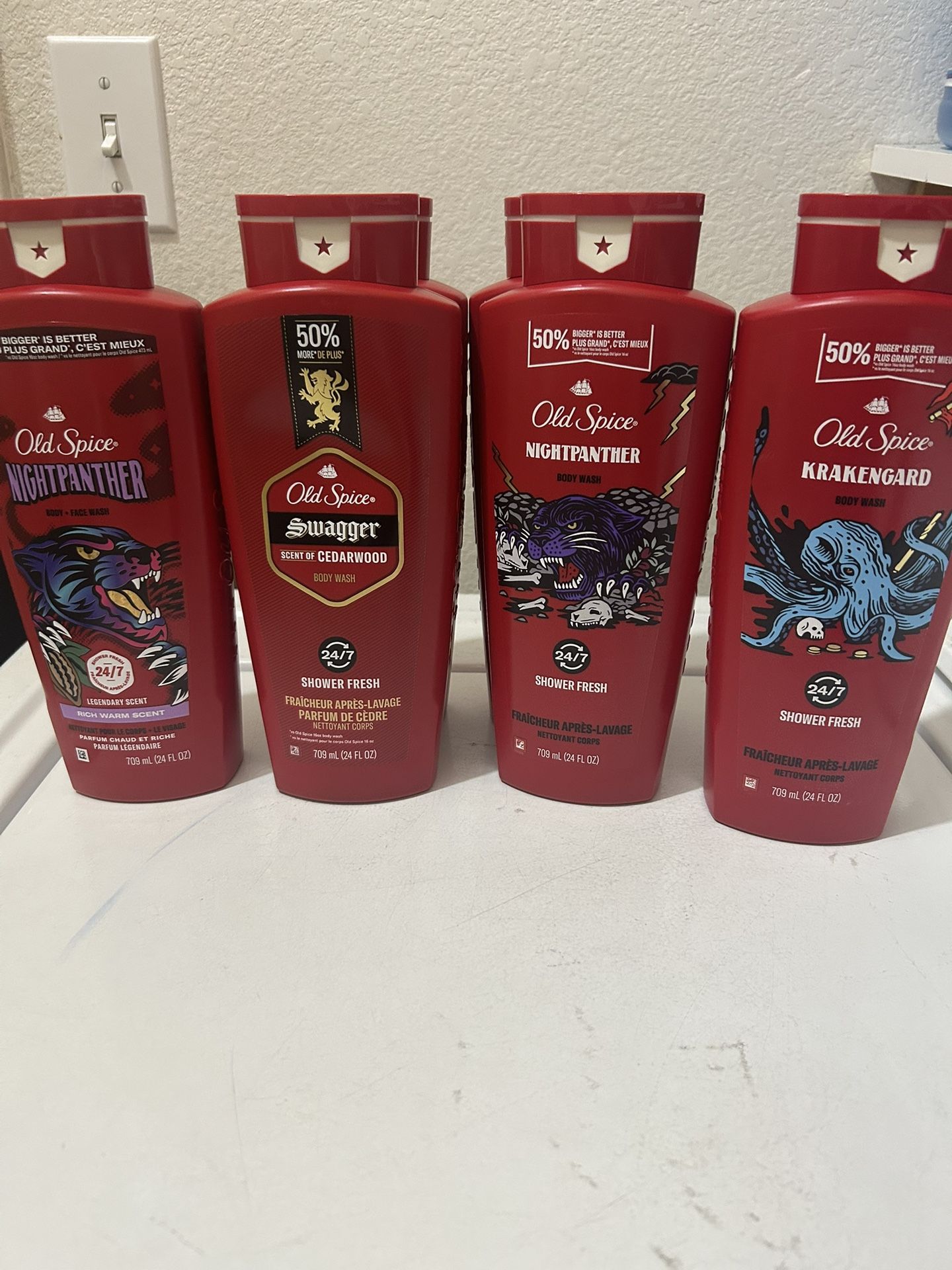 Old Spice Body Wash $6 Each