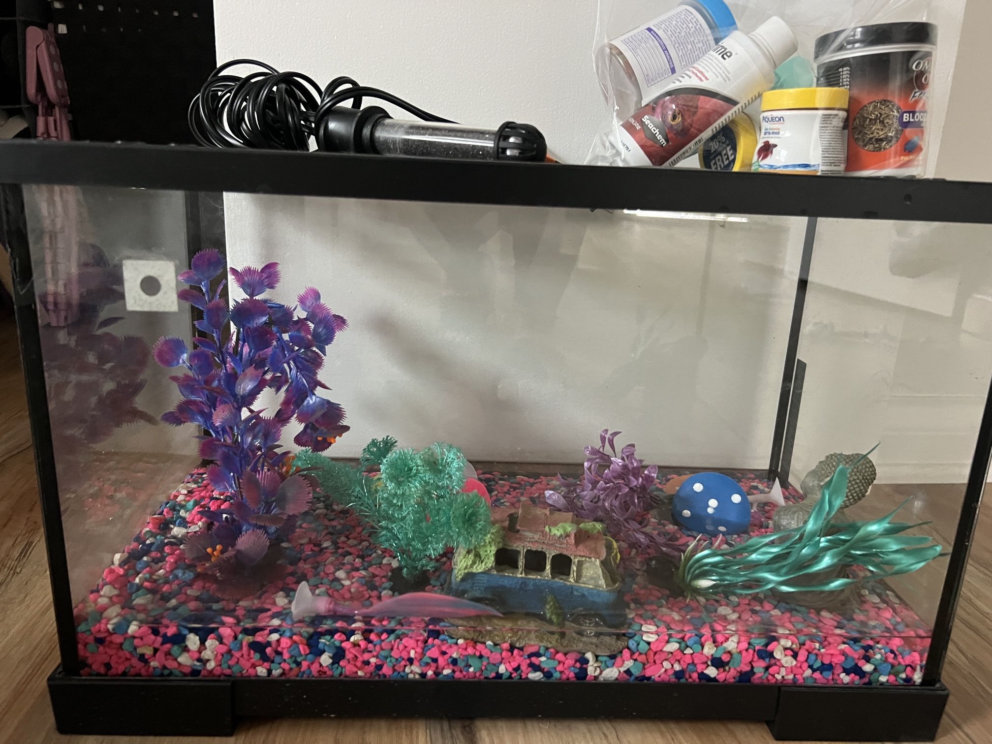Fish Tank And Accessories