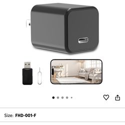 New , cam and charger, 5G Mini Camera Charger
