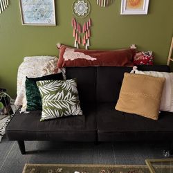 Black Futon Couch 