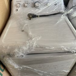 GE Washer And Electric Dryer 