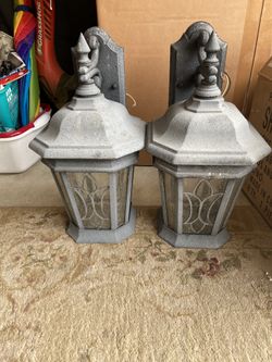 Two outdoor lights for the home