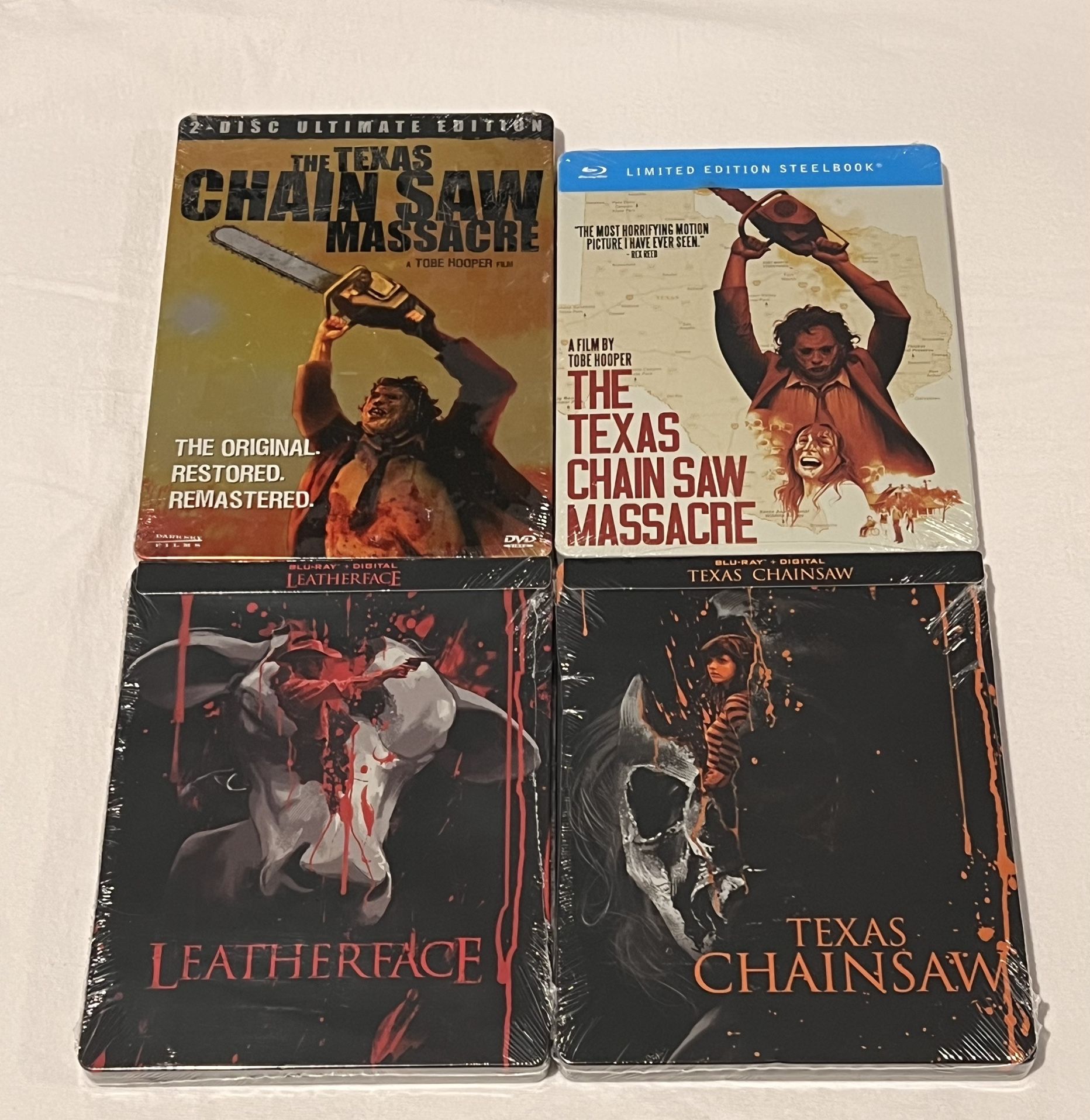 The Texas Chainsaw Massacre Steelbooks