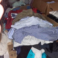 Lot Of 50 Or 100 Designer Mens Clothes For Resellers