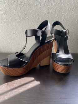 Vince Camuto Onia platform wedges