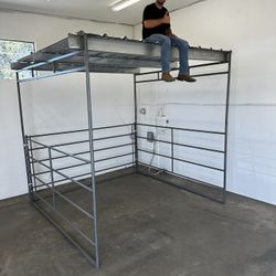 Horse Livestock Stall With Shade Cover Shelter 