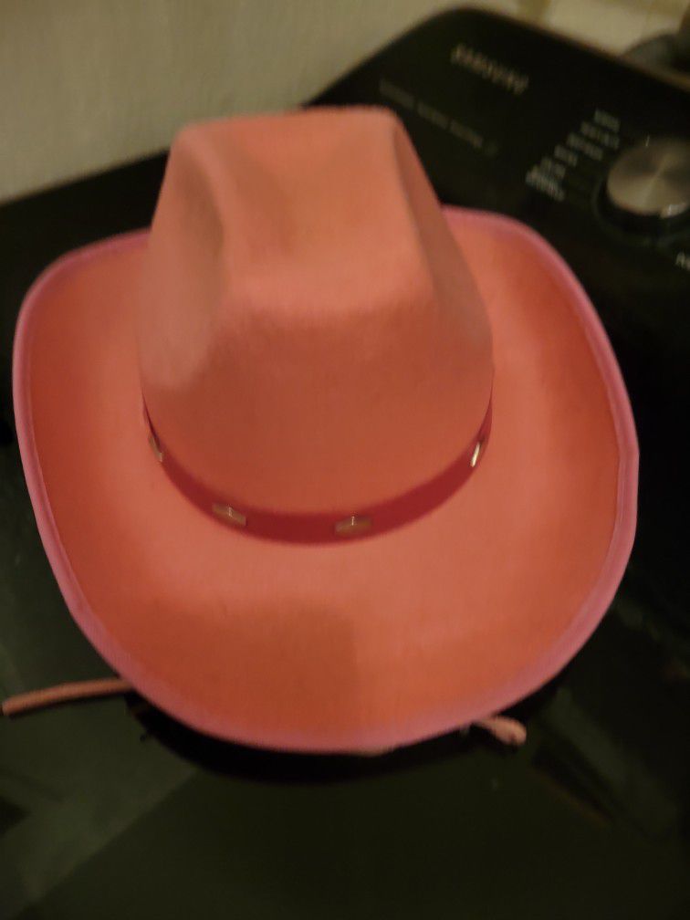 Girls Pink Cowgirl Hat 