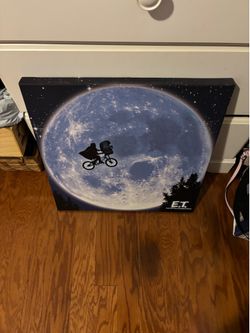 E.T.  Framed Canvas