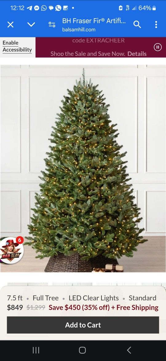 Christmas Tree Balsam Hill