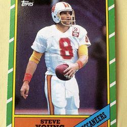 1986 Topps Steve Young 49ers Card