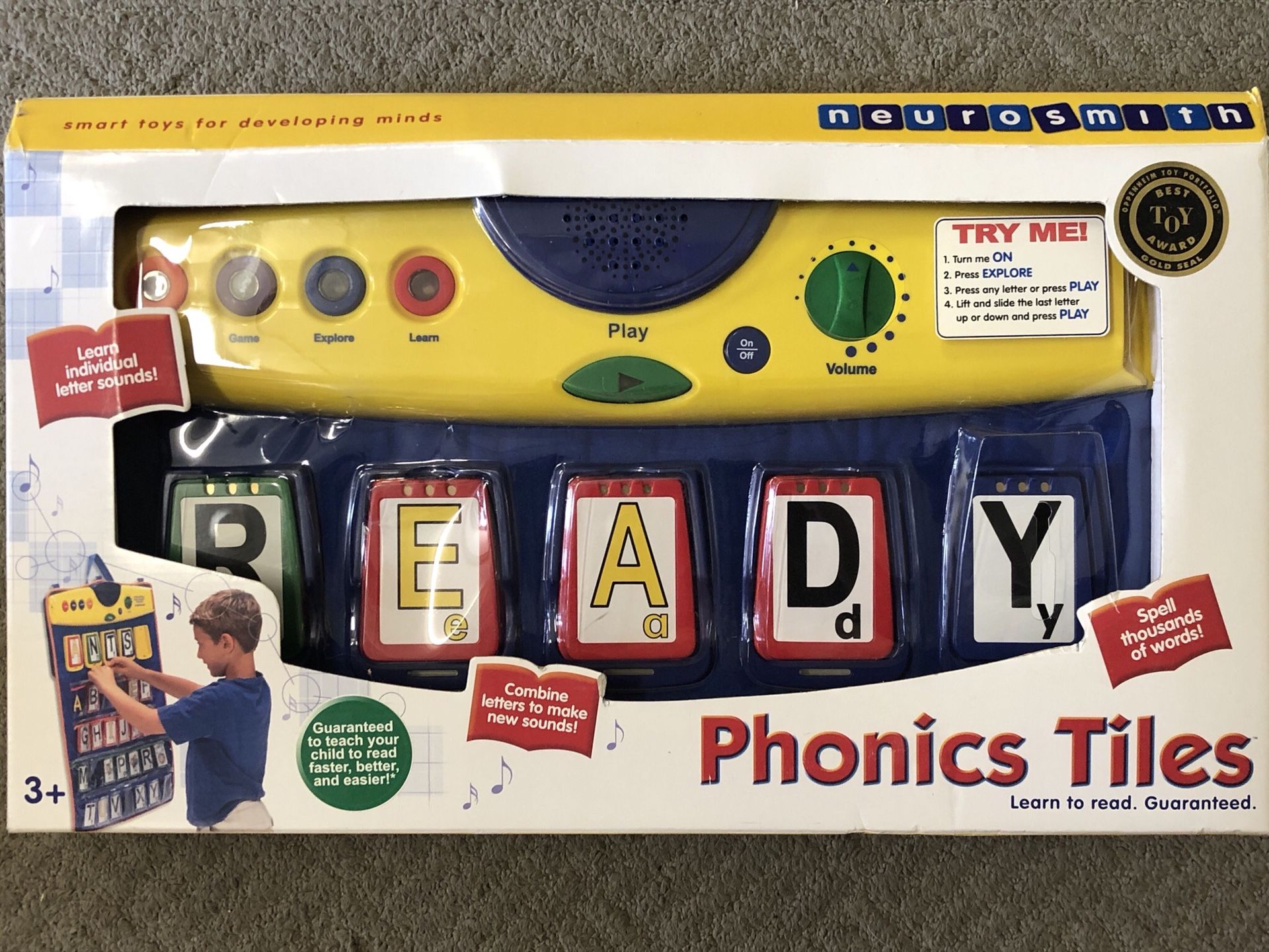 Neurosmith Phonics Tiles Reading Learning System