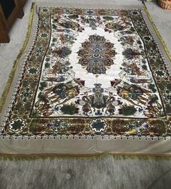 Arabian/Indian Wall Tapestry, Throw, Blanket-  99'' x 72''