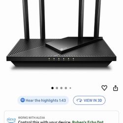 TP-Link AX1800 WiFi 6 Router (Archer AX21)