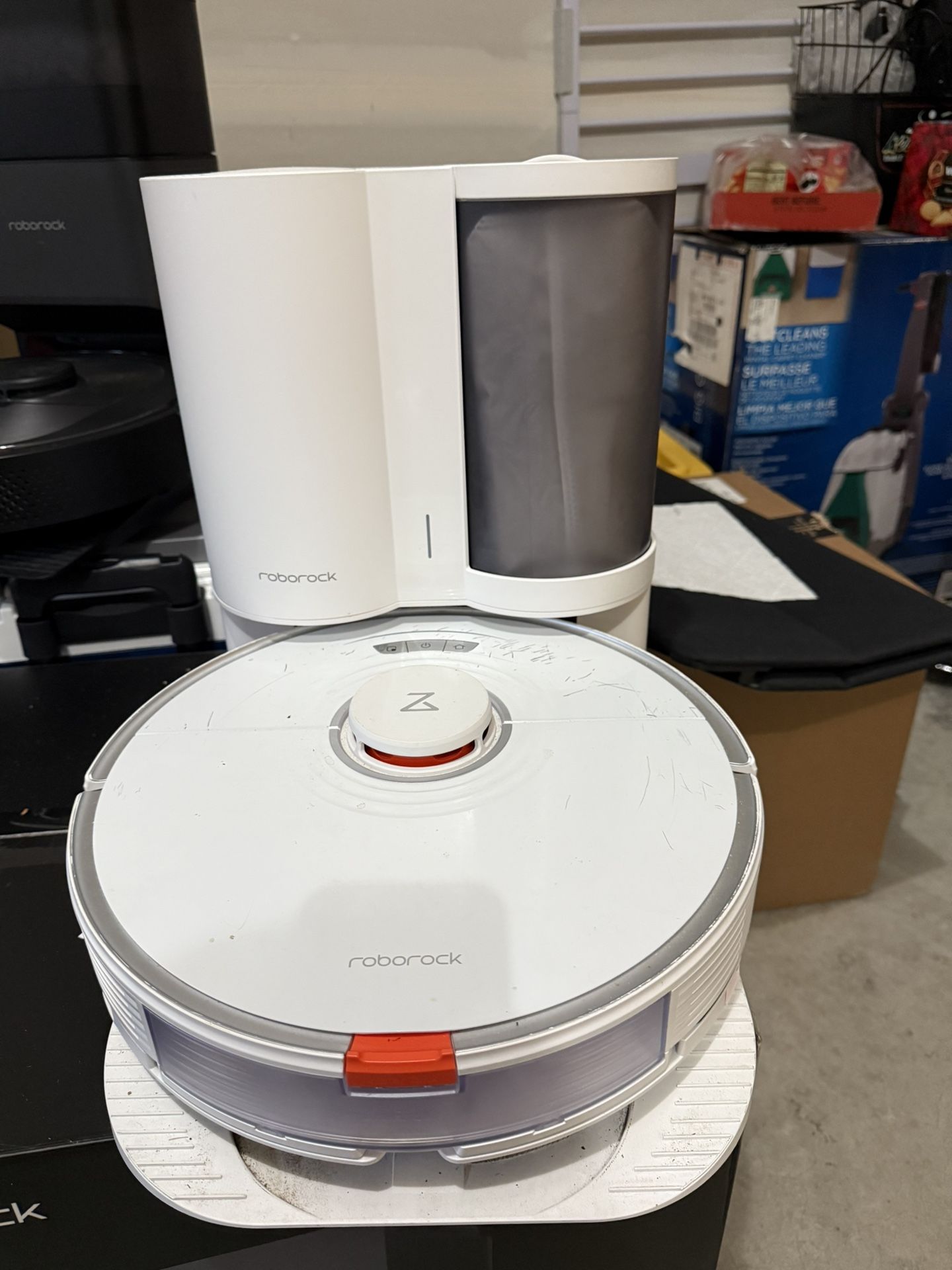 roborock S7+ Robot Vacuum and Sonic Mop with Self-Empty Dock