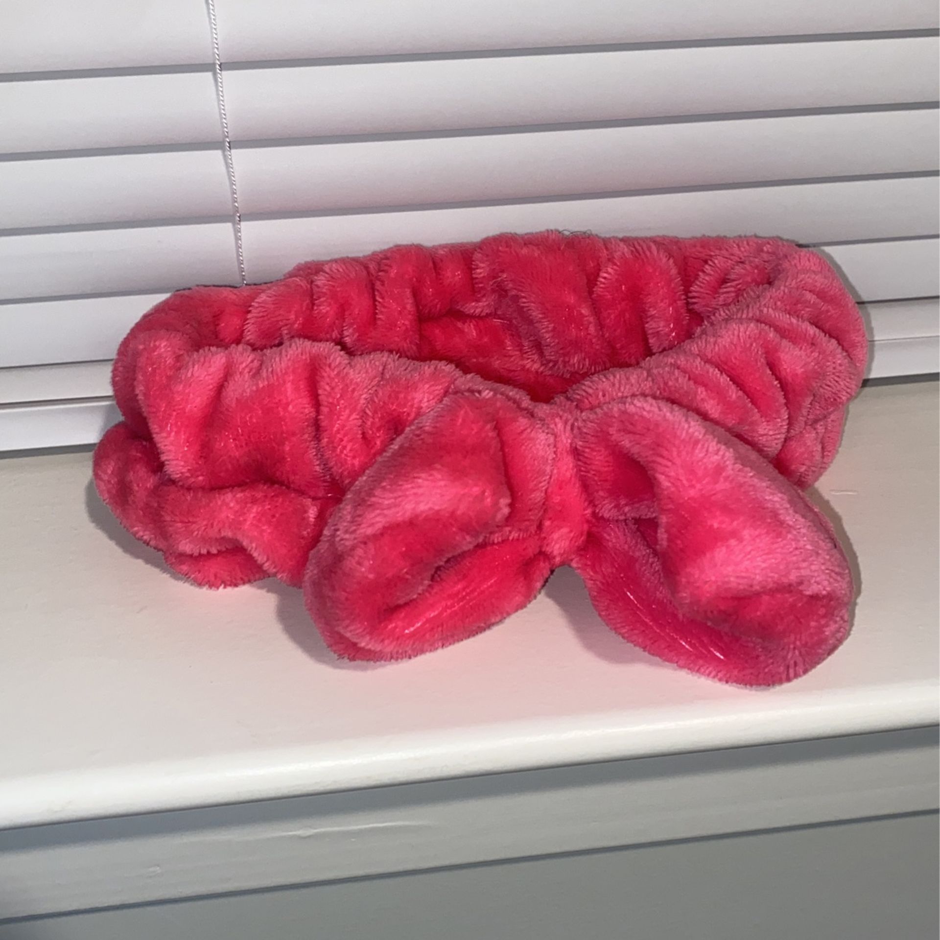 Pink headband with Bow