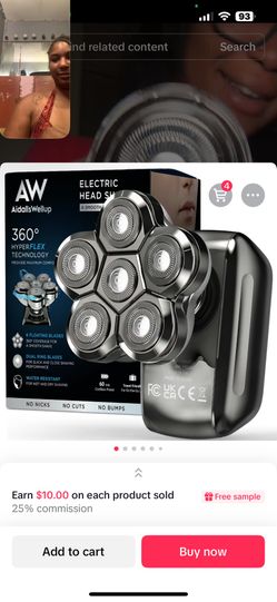 Electric Head shaver 