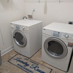 Front Loading Washer And Dryer Both Work Well