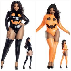 Jack-o-lantern Jumpsuit Costume