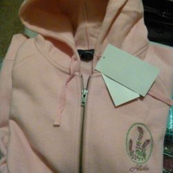 Pink hoodie