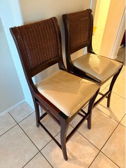 Set of Bar Top Chairs