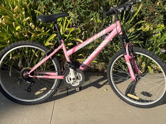 HUFFY Pink Alpine Mountain Bike- 24” tires/21 speed
