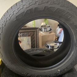 4 FALKEN TIRES BRAND NEW SIZE 20