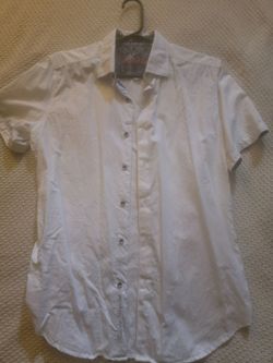 Robert Graham button down short sleeve small