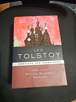 Leo Tolstoy Three Novels Complete and Unabridged