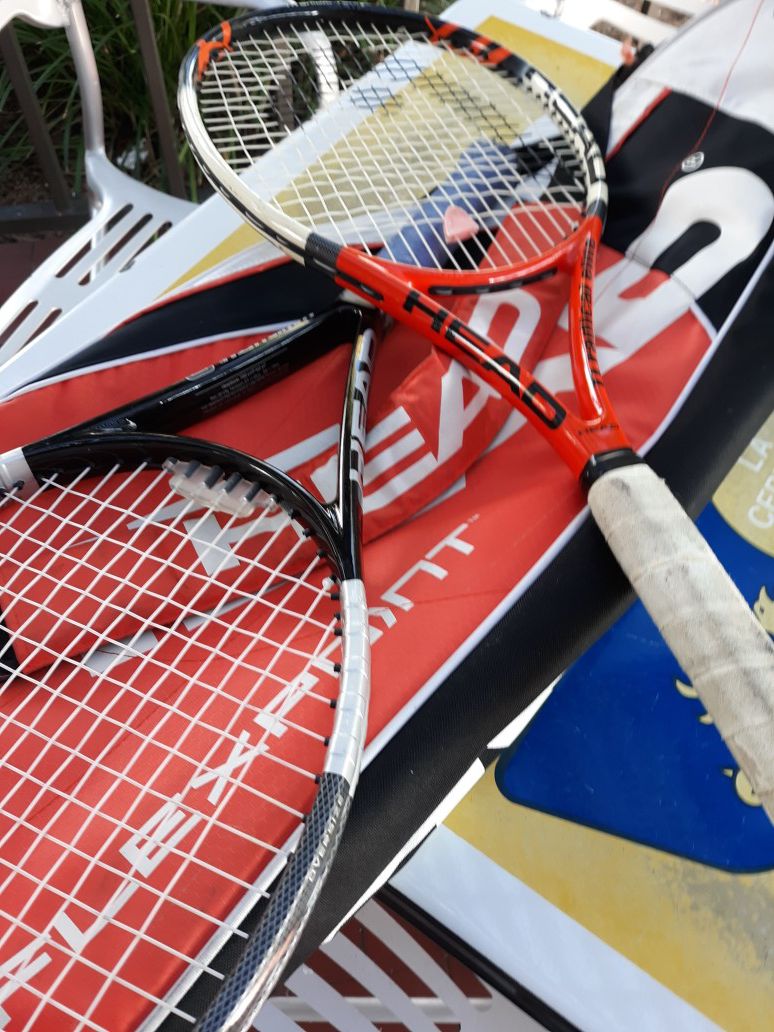 Head tennis rackets.