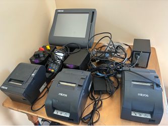 Micros POS System — Full Restaurant/Hotel Register Setup