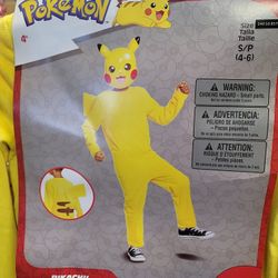 Boy's Pikachu, Halloween costume size 4/6 