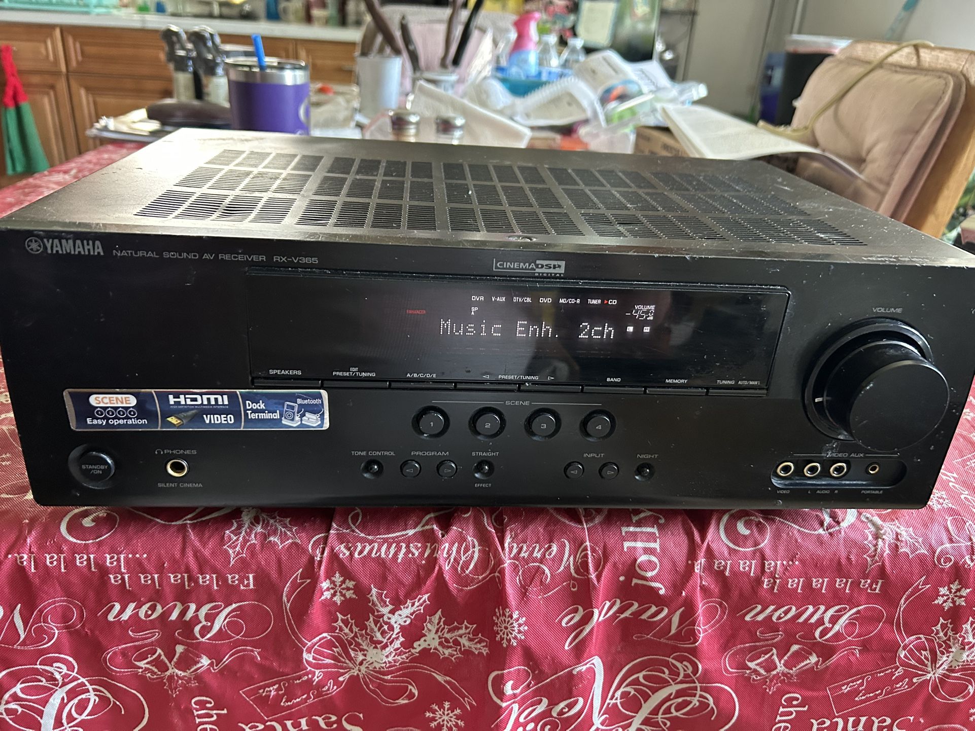 Yamaha AV Stereo Receiver RX-V365