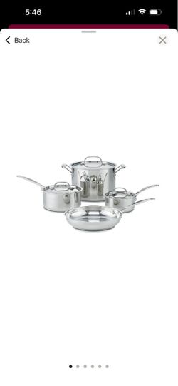 Cuisinart stainless steel cookware 7 piece