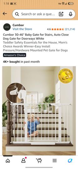 Baby gates -2 unused, in original packaging