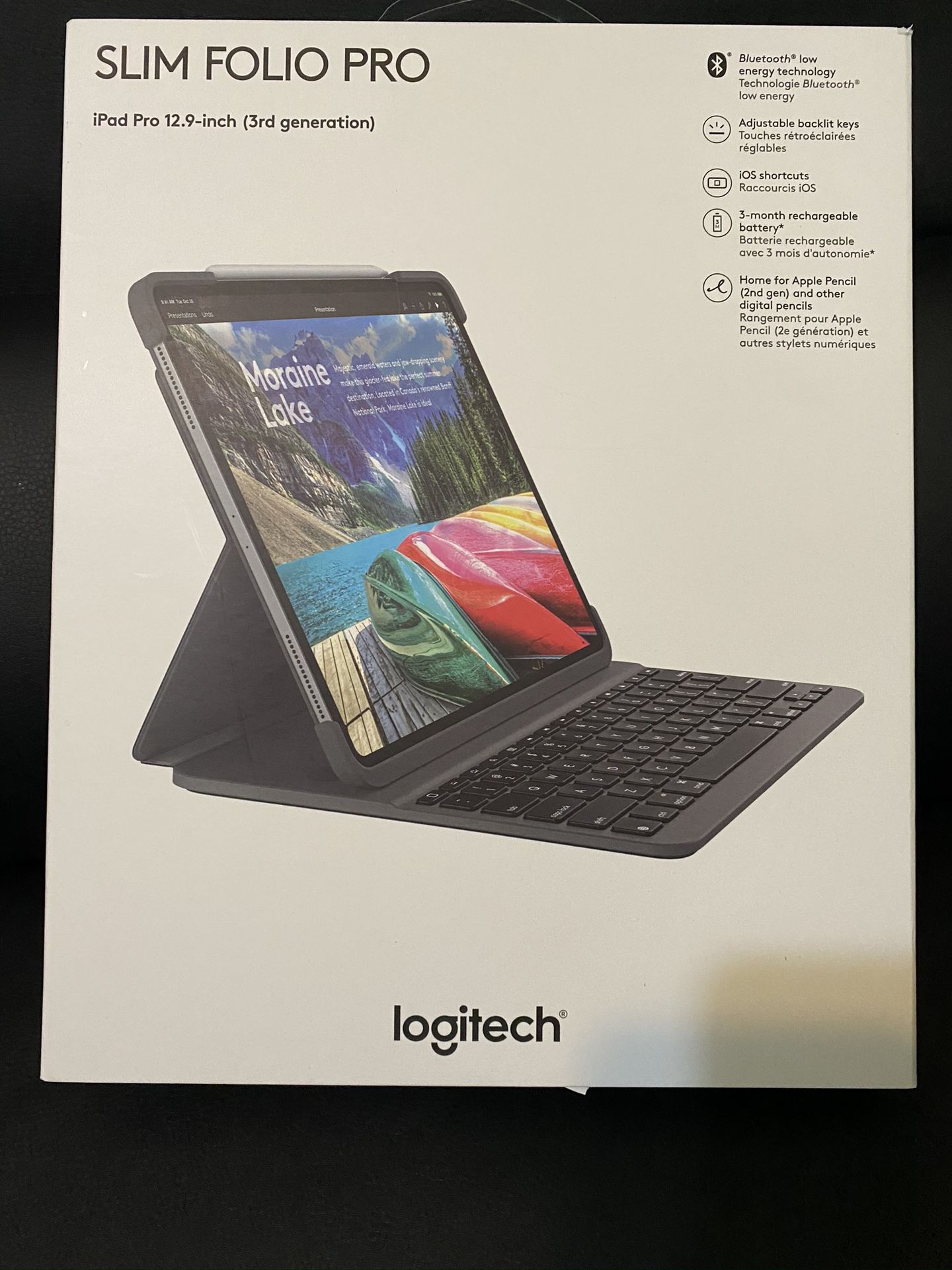 Logitech Slim folio Pro for iPad pro 12.9 3rd generation
