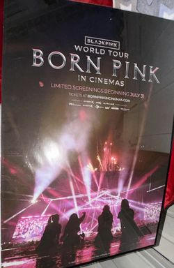 Blackpink Born Pink Movie Theater Poster