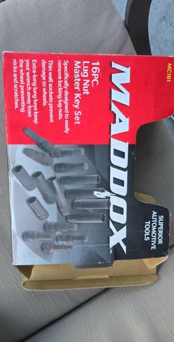 16 pc lock nut set