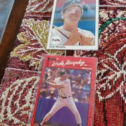 Atlanta Braves Dale Murphy Baseball Cards 