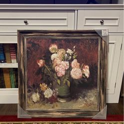 Reproduction of Vincent van Gogh's "Bowl with Peonies and Roses”